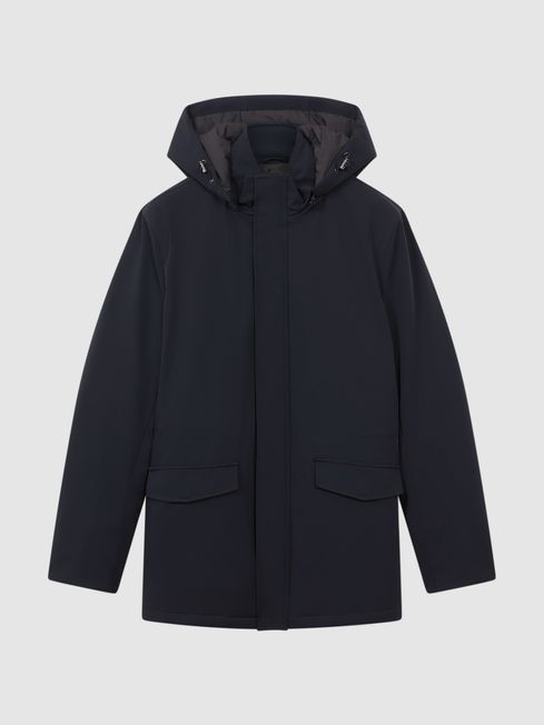 Reiss hooded outlet coat