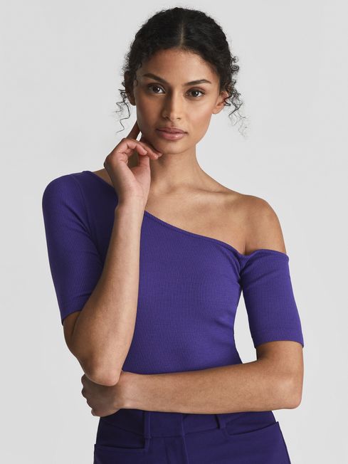 Reiss one sales shoulder top