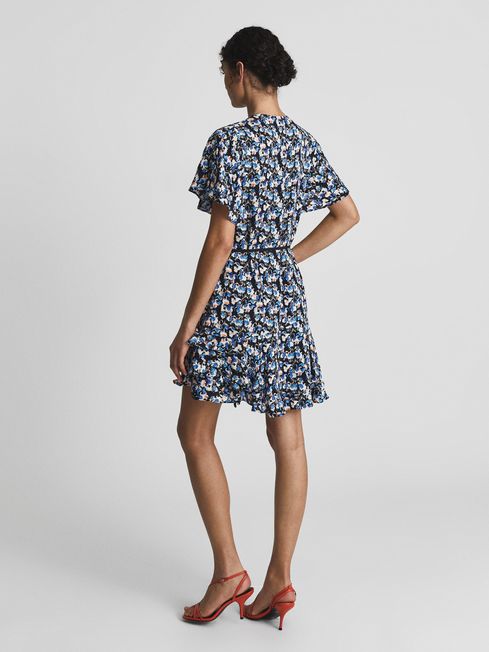 Reiss ditsy printed mini hot sale dress