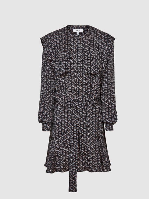 Reiss discount geometric dress