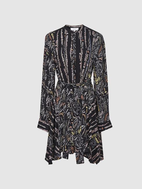 Kelsey print flippy top dress