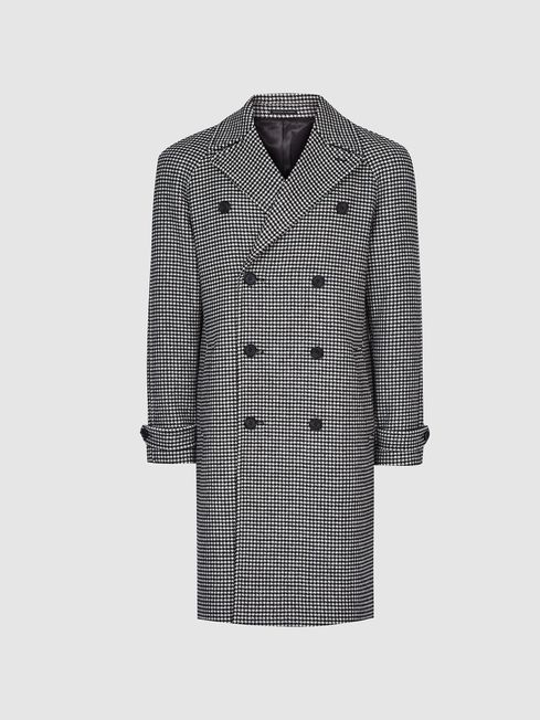 Reiss hotsell houndstooth coat