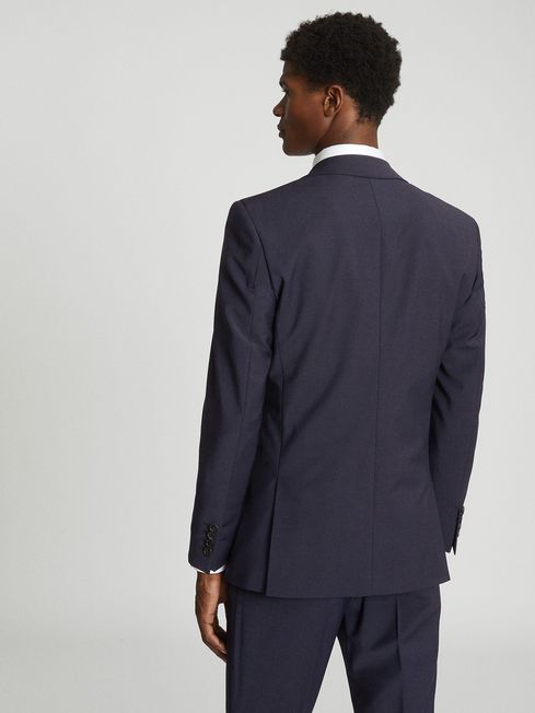 Reiss Navy Hope Modern Fit Travel Blazer