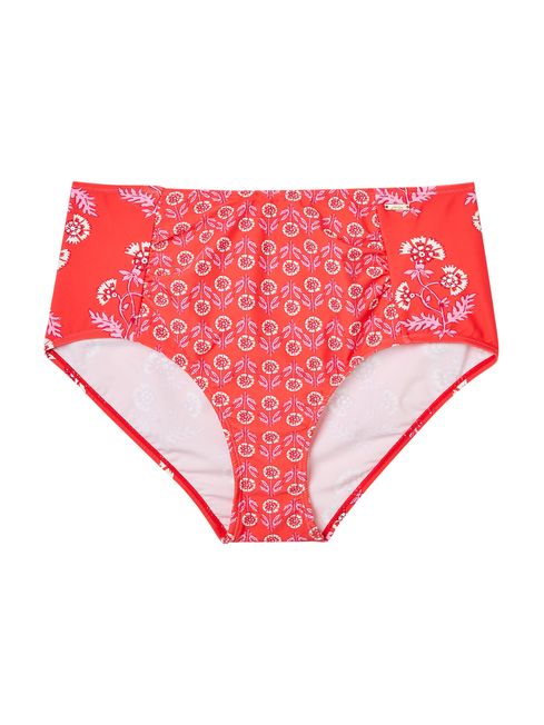 Joules Pink Jasmine Bikini Bottom