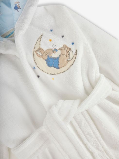 Baby cotton dressing gown sales