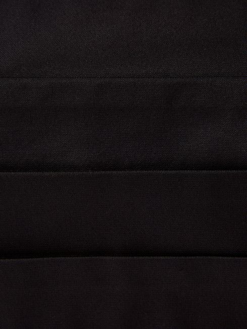 Silk Cummerbund in Black