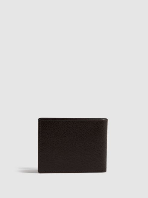Leather Wallet in Chocolate