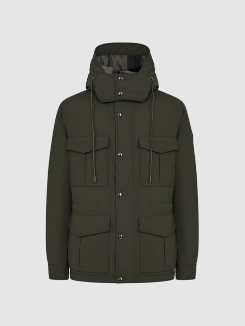 Woolrich chilly days hooded jacket on sale