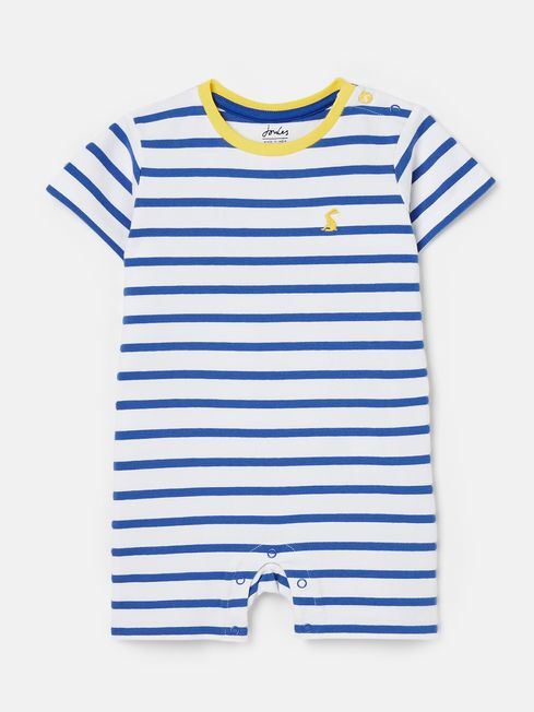 Joules Blue Baby Romper