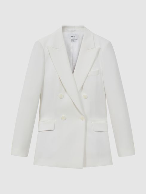 Reiss white blazer top