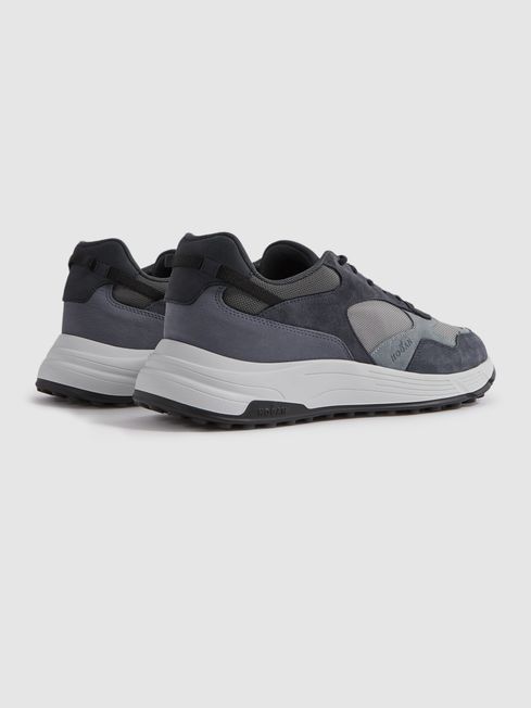 Hogan Suede Woven Trainers
