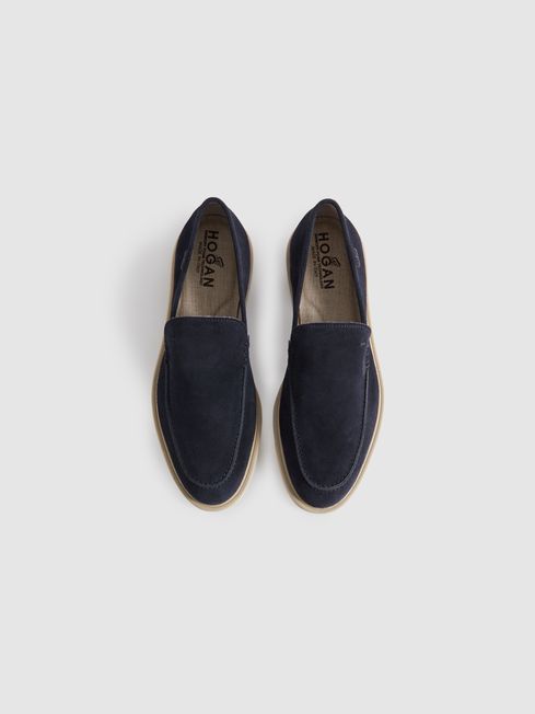 Hogan suede shop