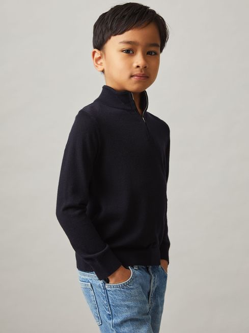 Reiss quarter zip clearance