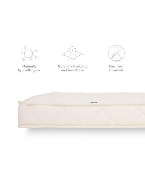 The Little Green Sheep The Little Green Sheep Twist Cot Bed Mattress