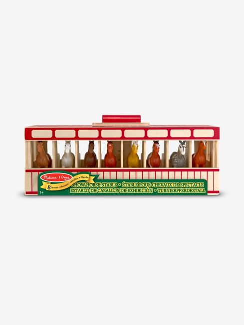 Melissa and doug take along show horse stable top