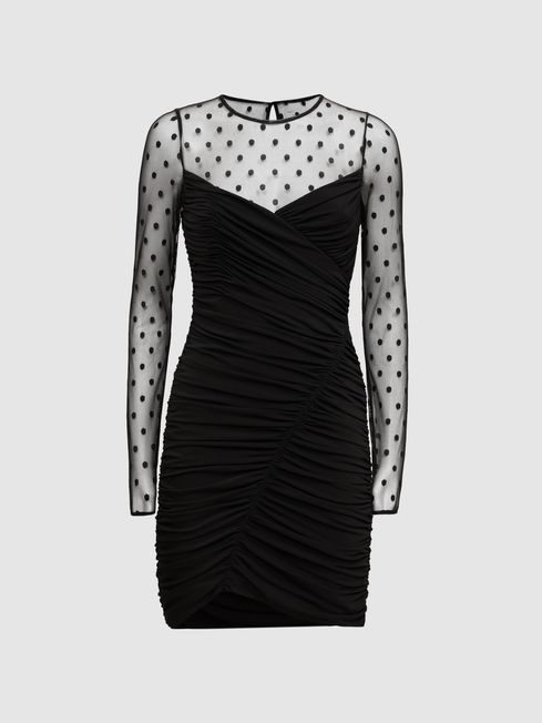 Reiss polka shop dot dress