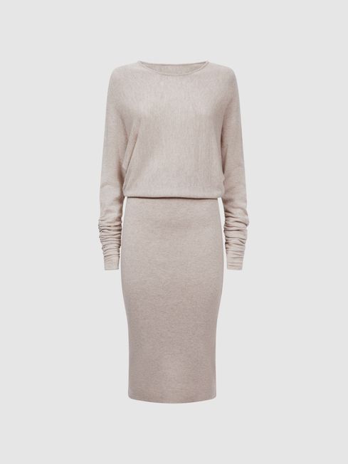 Long sleeve top midi dress work