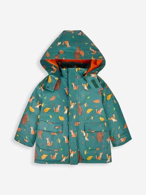 Buy The Gruffalo Print Cosy Fisherman Jacket in Khaki from the JoJo Maman Bebe UK online shop
