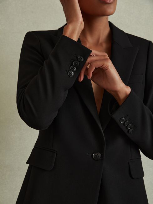 Reiss Gabi Tailored Single Breasted Suit Blazer | REISS Australia