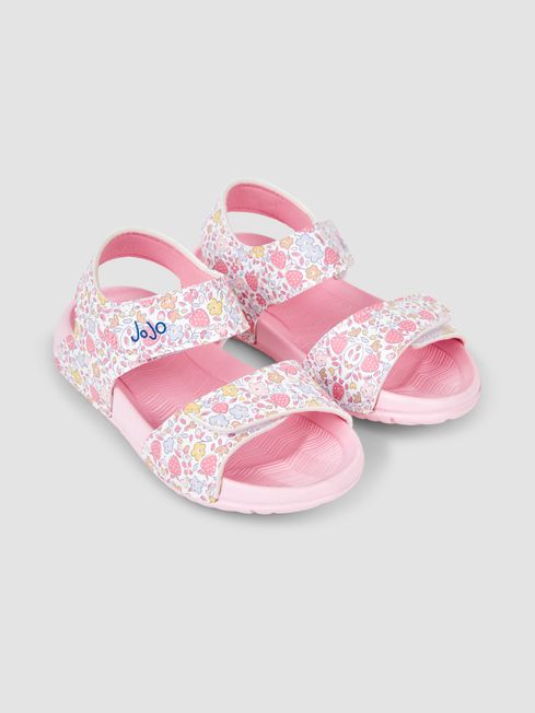 JoJo Maman Bébé Pink Summer Sandals