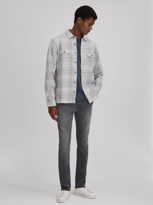 Paige Cotton Checked Overshirt