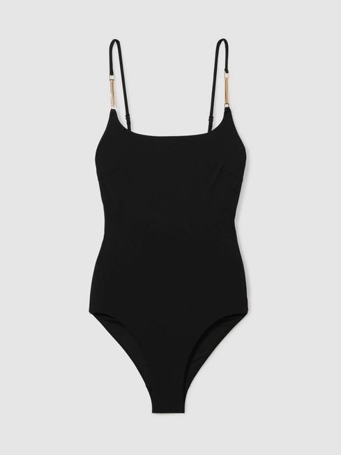 Reiss black swimsuit deals
