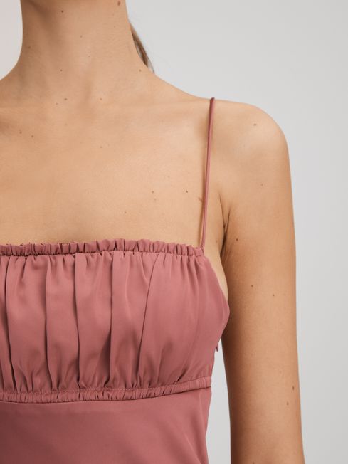 Paige Ruched Maxi Dress