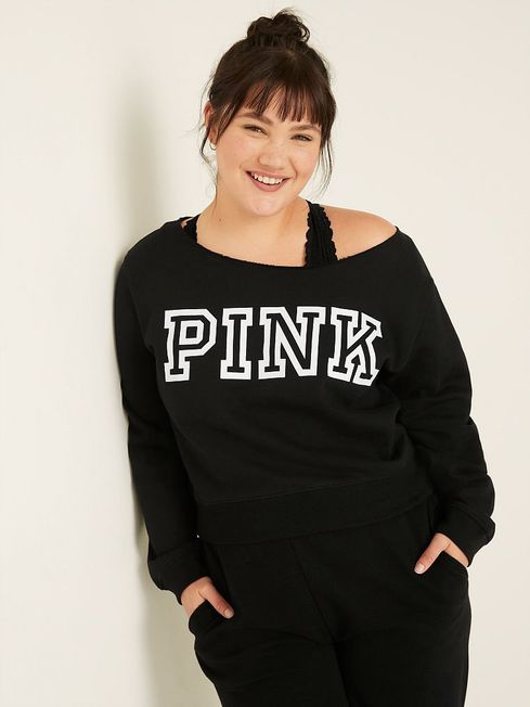 Victoria secret off the shoulder sweatshirt outlet