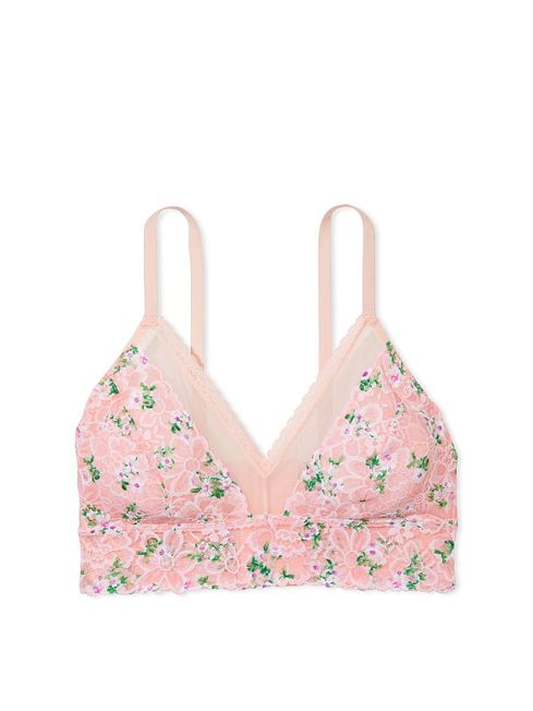 Victoria's Secret Meadow Floral Pink VS Bralette
