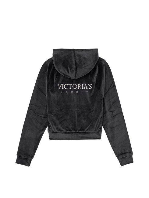 Victoria secret velour hoodie top