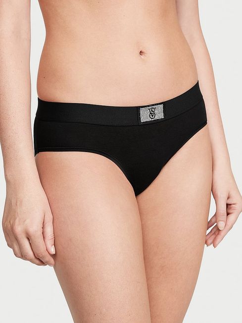 Victoria's Secret Black Hipster Knickers