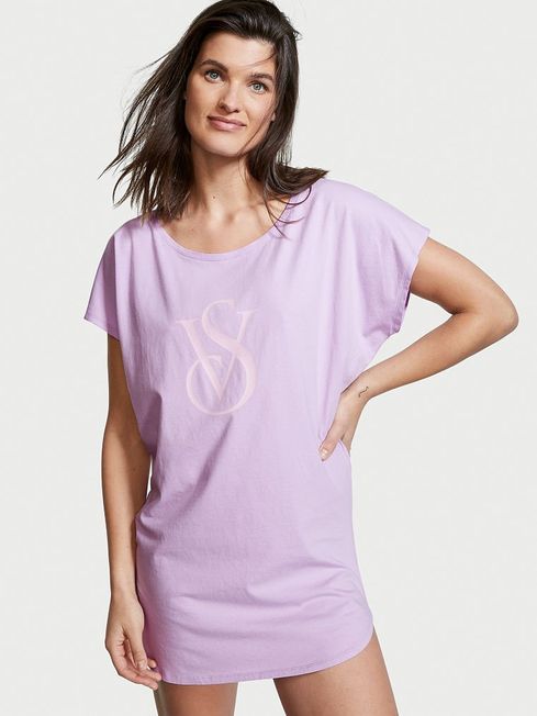 Pima cotton sleepshirt clearance