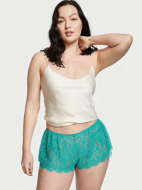 Capri Sea Floral Lace Short Knickers Victoria s Secret Ireland