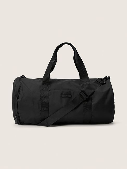 Victoria secret black duffle bag on sale