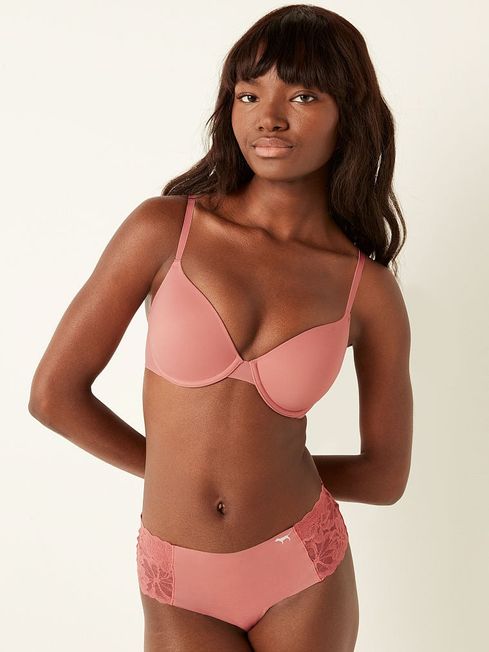Victoria's Secret PINK French Rose Pink Smooth Lightly Lined T-Shirt Bra