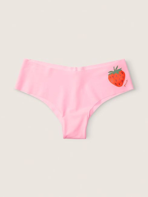 Victoria's Secret PINK Daisy Pink No Show Cheeky Knickers