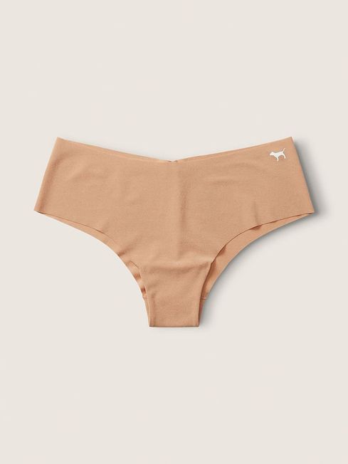 Victoria's Secret PINK Mocha Latte Nude Cheeky Smooth No Show Knickers