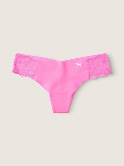 Victoria's Secret PINK Surfer Pink No Show Thong Knickers