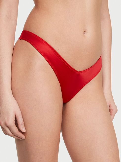 Victoria's Secret Lipstick Red Thong Knickers