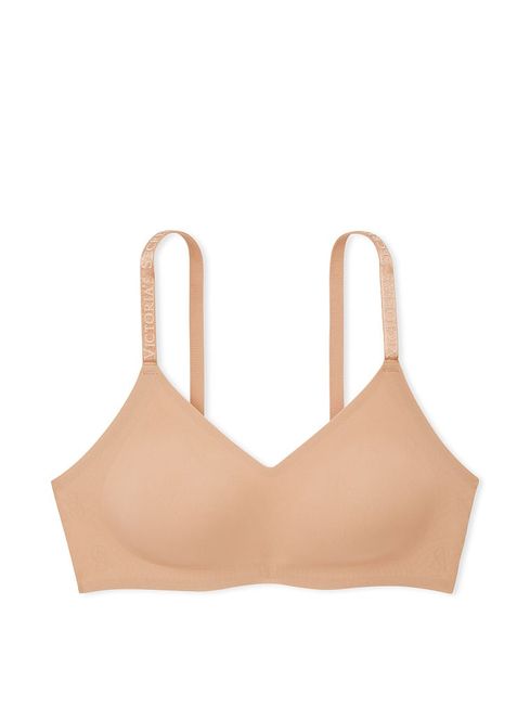 Victoria's Secret Nude Silicone Lightly Lined Lounge Bralette