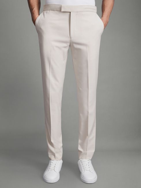 Reiss Stone Found Relaxed Drawstring Trousers