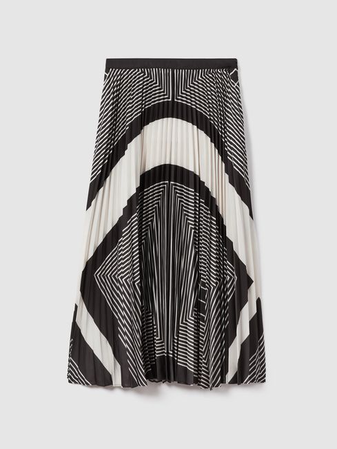 Reiss pleated sale skirt sale