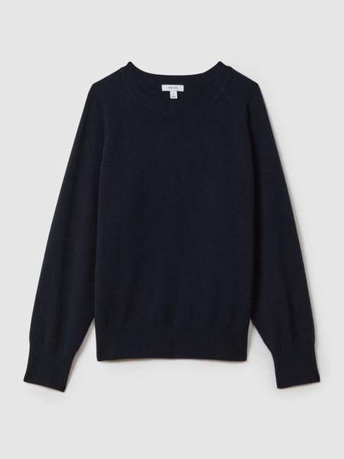 Oversized crew neck jumper sale