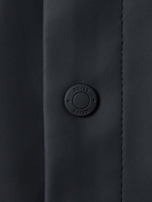 Reiss Navy Eero 13-14 yrs Water Repellent Hooded Coat