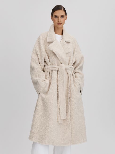Sherpa trench deals coat