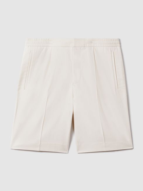 White drawstring shorts hot sale