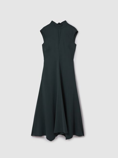 Reiss dark green dress store