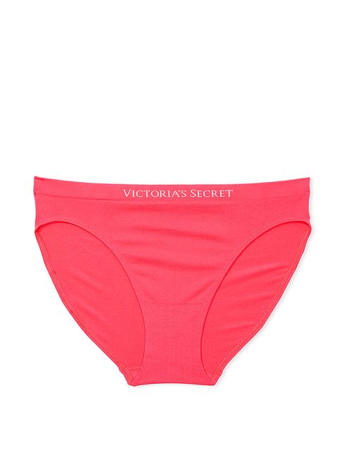 Victoria's Secret Hottie Pink Seamless Bikini Knickers
