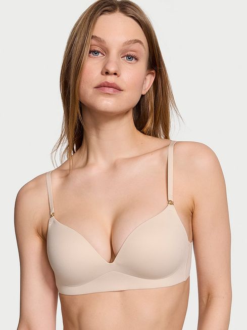 Victoria's Secret Marzipan Nude Smooth Non Wired Push Up Bra