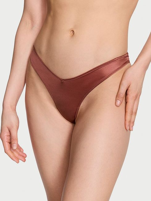 Victoria's Secret Clay Brown Thong Knickers